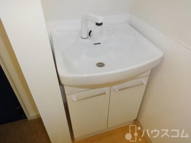 洗面設備　洗面所も使いやすそうですねー♪