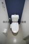 トイレ　落ち着いた色調のトイレです