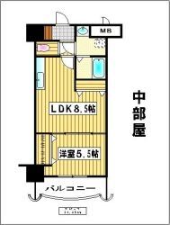 ロイヤル天神東の間取り写真