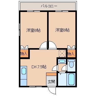 ハイムT&Yの間取り写真