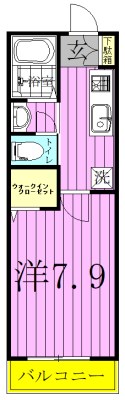 shaMaison鎌ケ谷の間取り写真