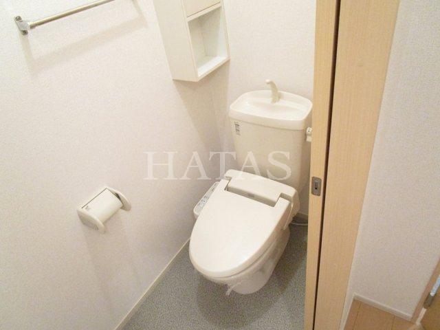 トイレ　同物件別部屋です