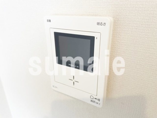 セキュリティ　モニター付きインターホンです。
