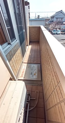 バルコニー　南西向き