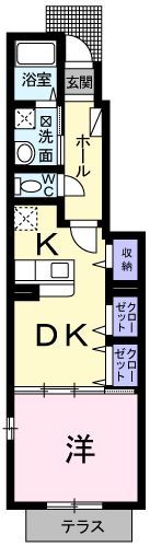 セイバリーIの間取り写真