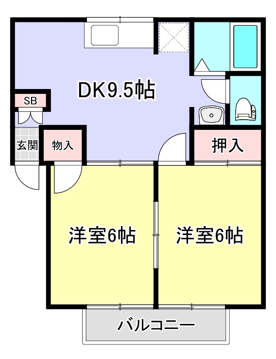 東邦ハウスの間取り