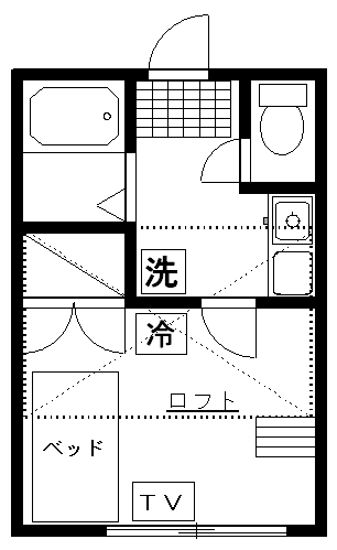 ＫＧＫサンハウスの間取り