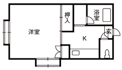 ハイツ高杉の間取り