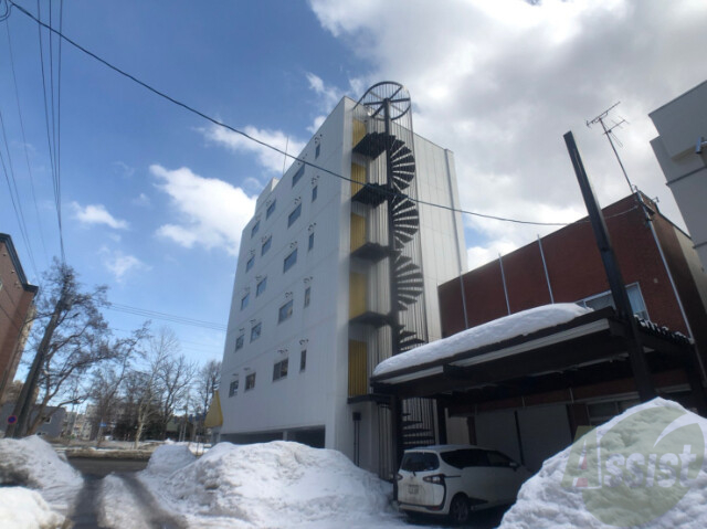 建物外観　札幌市北区北１２条「ＦＩＮＥＣＲＥＳＴＮ１２」
