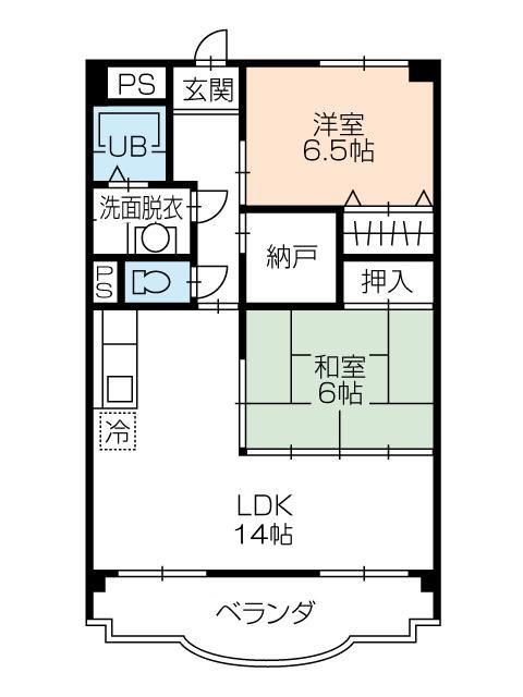 イーストパレスの間取り