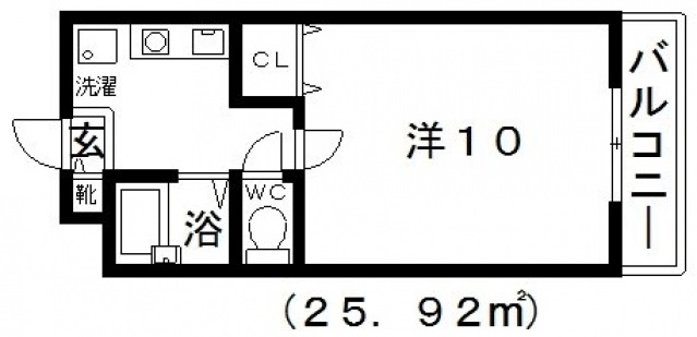 暁21-1号館の間取り