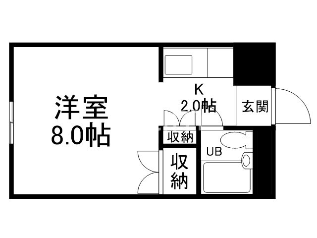 メゾン嵯峨の間取り