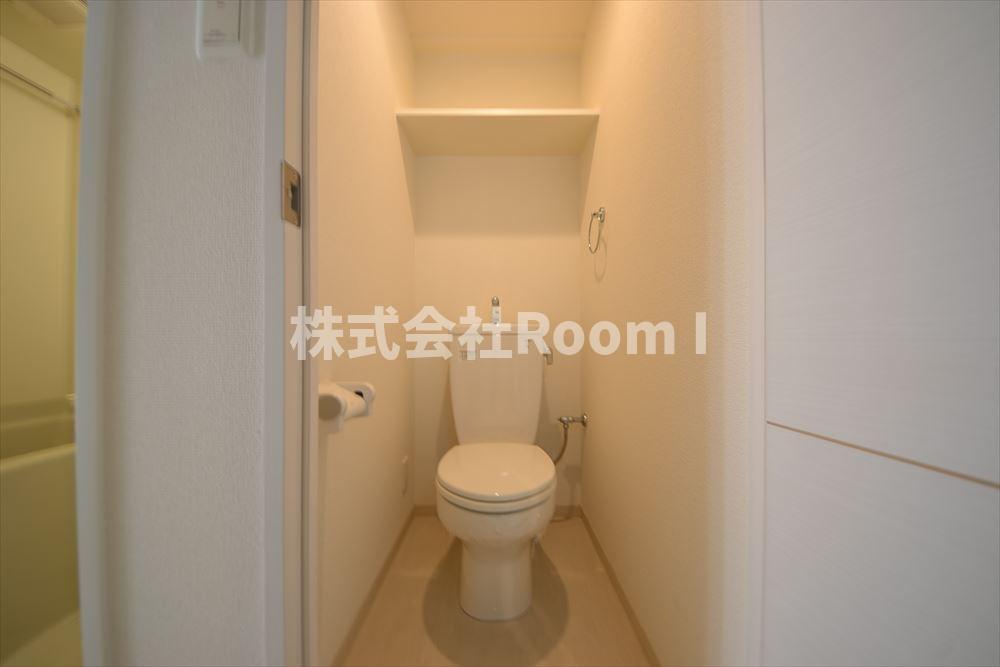 トイレ　ゆったりとした空間のトイレです