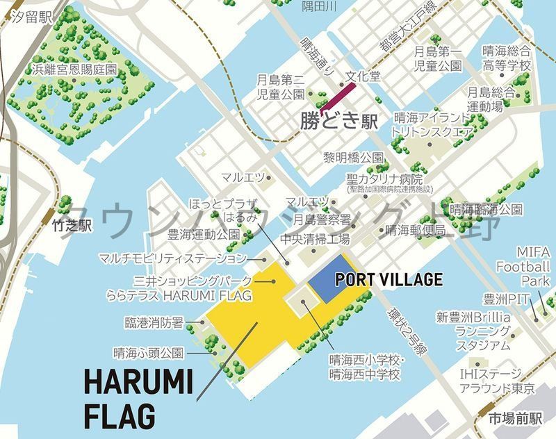 【HARUMI　FLAG　PORT　VILLAGE　A棟のその他】