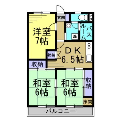 シティ15の間取り