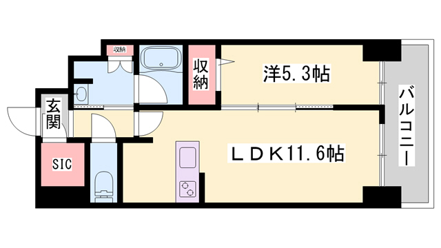 【ケイマンの間取り】