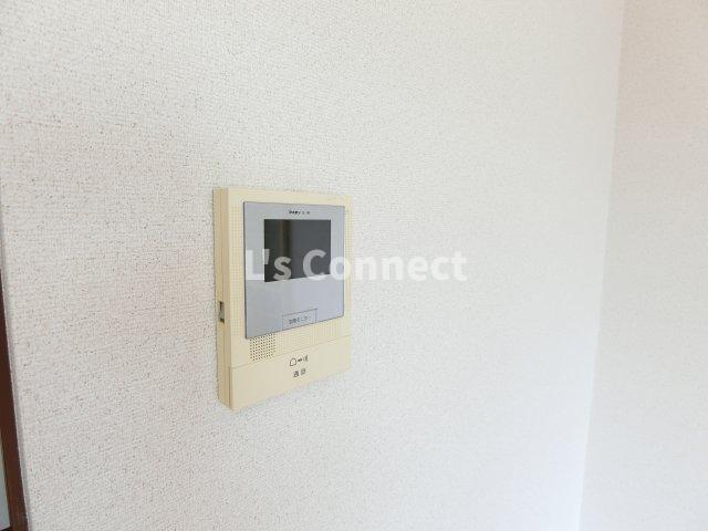 セキュリティ　突然の来客時もＴＶモニターホンでしっかり確認。