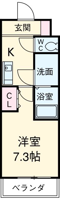 Ｓｕｎ　Ｓｔａｔｅ東海の間取り