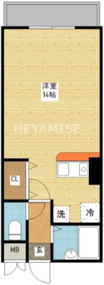 長崎市中川のマンションの間取り