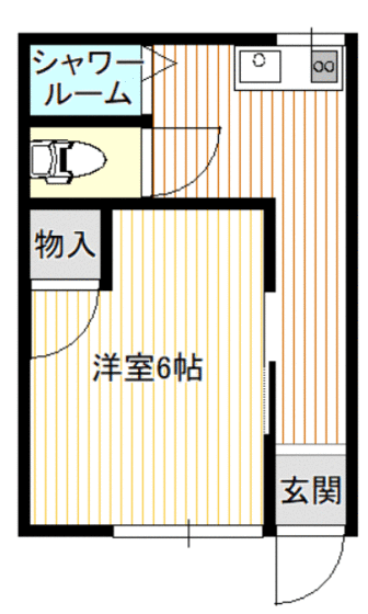 オリエンタルビルの間取り