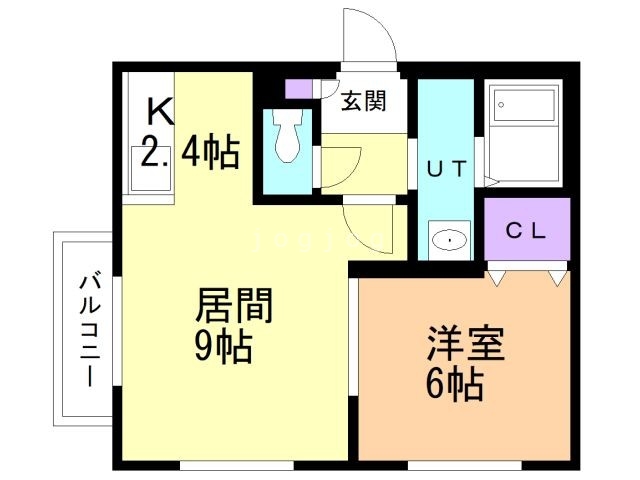 クラリス中の島の間取り