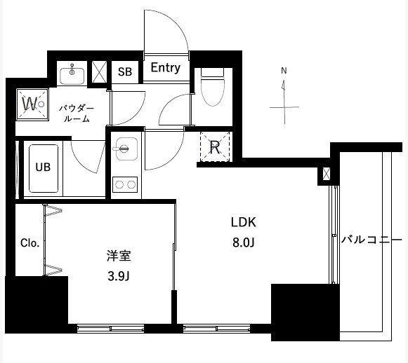 【アーバンパーク王子IIの間取り】