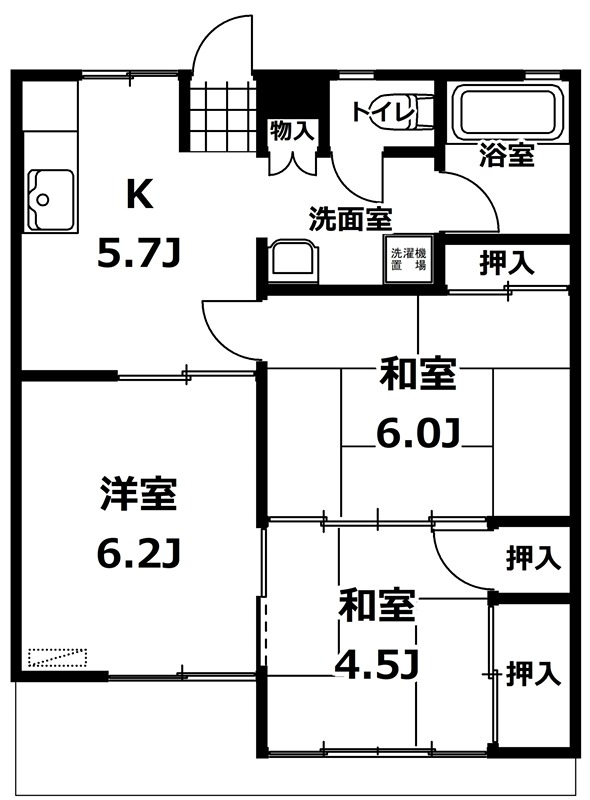 サンロイヤルの間取り