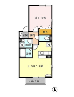 リビングタウン藤江の間取り