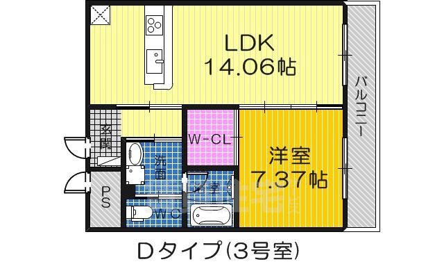 La・Riche・Baie（ラリーシュベイ）の間取り