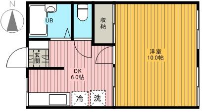 ヴィレッジハイツ梅田の間取り