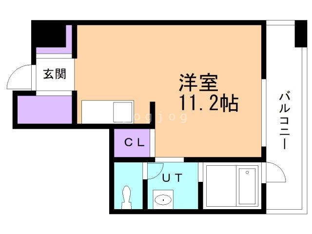 ラフィネタワー札幌南３条の間取り