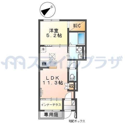 さいたま市緑区大字三室のアパートの間取り