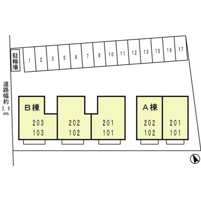 【神戸市垂水区五色山のアパートのその他】