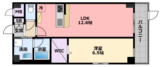 仮称)西宮市・南様マンションの間取り