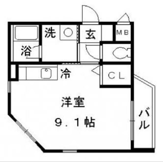 さいたま市大宮区三橋のマンションの間取り