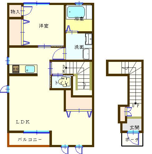 第６セイホウの間取り