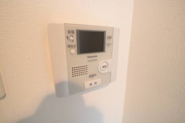 セキュリティ　モニター付きインターホンで安心♪