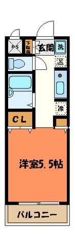ジュネス桜ヶ丘の間取り