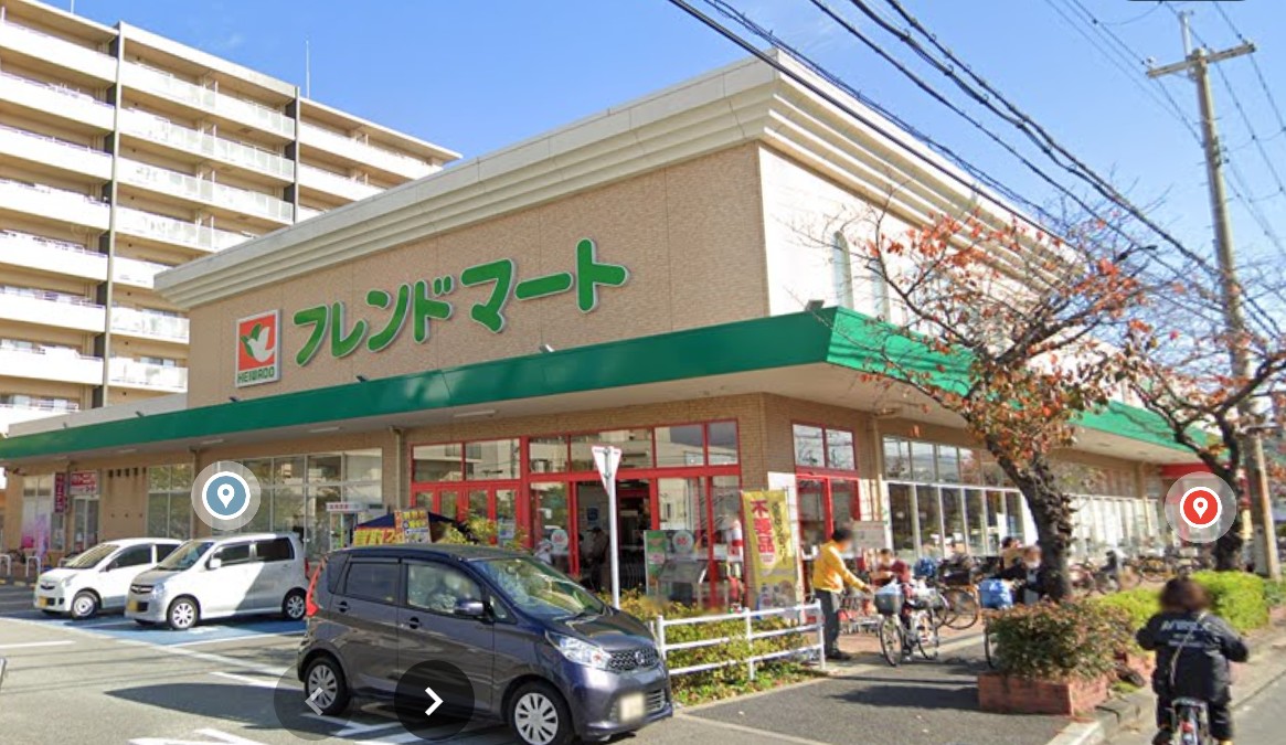 スーパー　フレンドマート尼崎水堂店（スーパー）まで594m