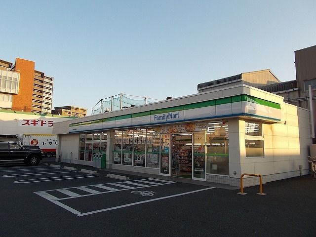 コンビニ　ファミリーマート静岡池田街道店（コンビニ）まで450m