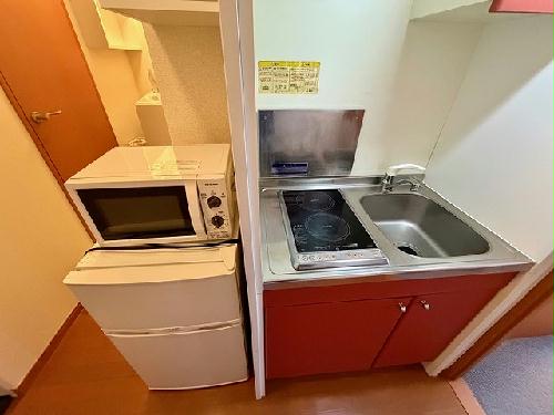 キッチン　設備・仕様は号室により異なる為、現状を優先いたします。