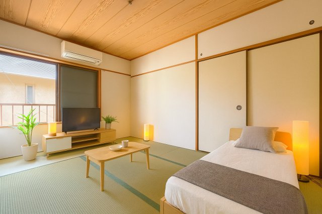 居室・リビング　家具配置イメージ画像です。