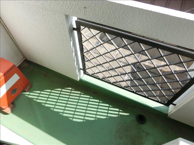 バルコニー　洗濯物が干せるベランダです