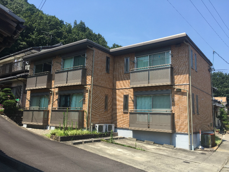 建物外観　落ち着いた外観です。