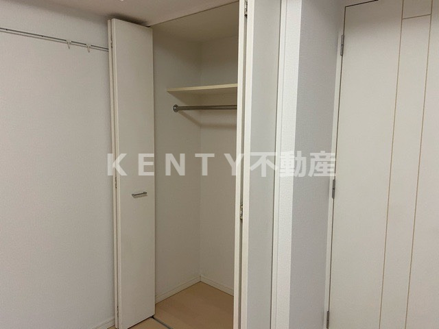 収納　たっぷりとした収納スペースです