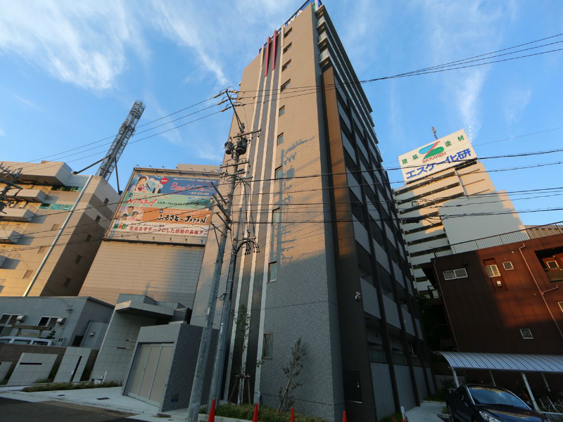 建物外観　外観　オートロック付 防犯カメラ付　インターネット無料