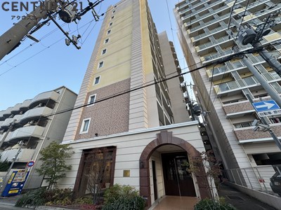 建物外観　エレベータ付きで、ベビーカーや重い荷物があっても便利！