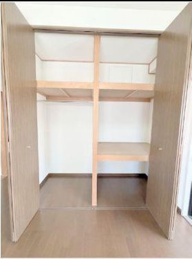 収納　大きなスペースがあり、収納には困りません