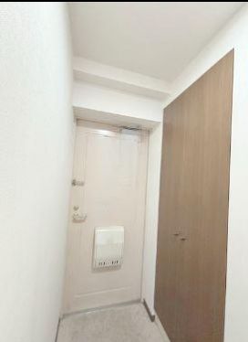 玄関　収納もある玄関です