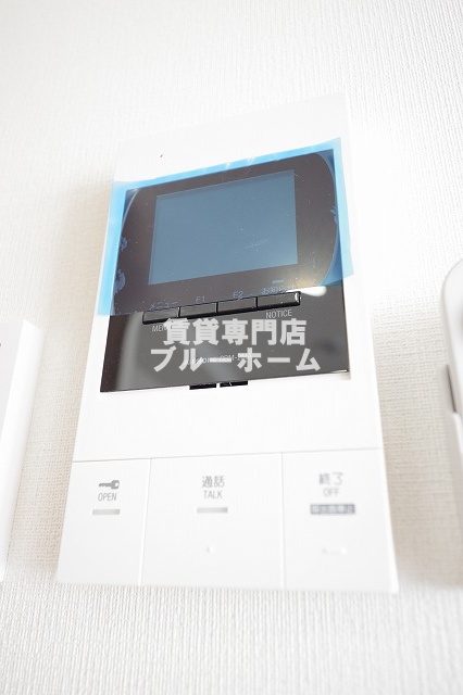 セキュリティ　安心のモニター付きインターホン！